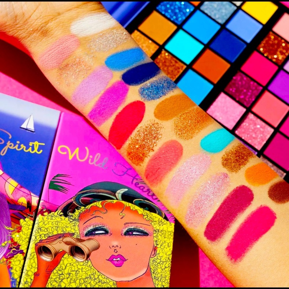 NWT FREE SPIRIT WILD HEART 36 shadow KARA BEAUTY EYESHADOW PALETTE 21gr SEALED
